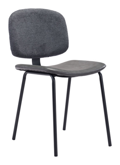 Worcester Dining Chair in Gray, Black (339|101718)