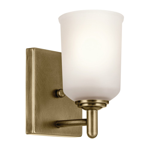 Shailene One Light Wall Sconce in Natural Brass (12|45572NBR)