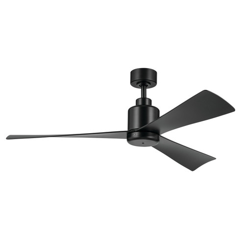 True 52''Ceiling Fan in Satin Black (12|310452SBK)