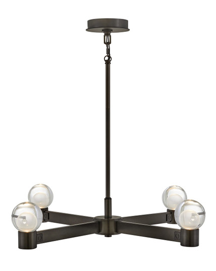 Lyric LED Chandelier in Black Oxide (138|FR41545BX)