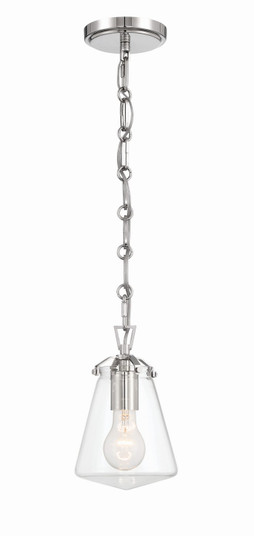 Voss One Light Mini Pendant in Polished Nickel (60|VSS-7002-PN)