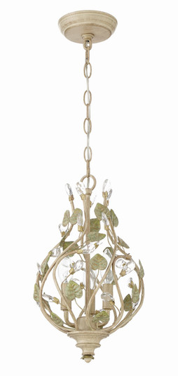 Josie Three Light Mini Chandelier in Champagne Green Tea (60|4845-CT)