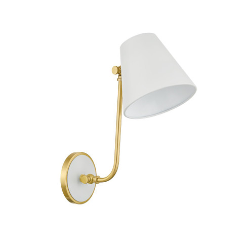 Georgann One Light Wall Sconce in Aged Brass/Soft White (428|H891101-AGB/SWH)