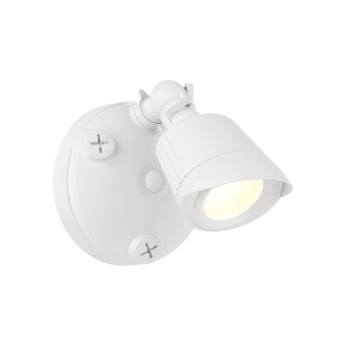 LED Single Flood Light in White (51|4-FLOOD-A1-3000K-WH)