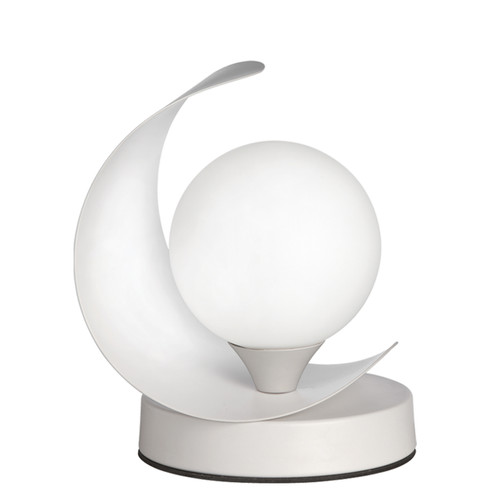 Crescent One Light Table Lamp in Matte White (216|CRT-61T-MW)