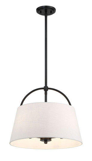 Headington Three Light Island Pendant in Coal (7|5395-66A)