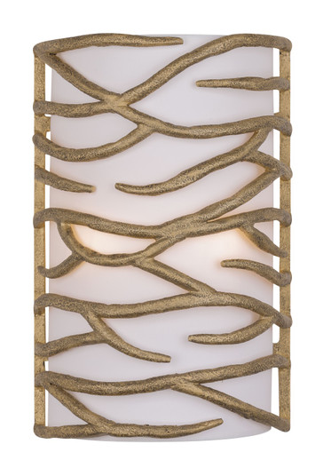 Branch Reality Two Light Wall Sconce in Ashen Gold (7|3712-788)