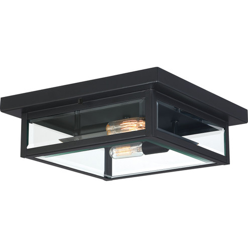 Westover Two Light Flush Mount in Earth Black (10|WVR1312EK)