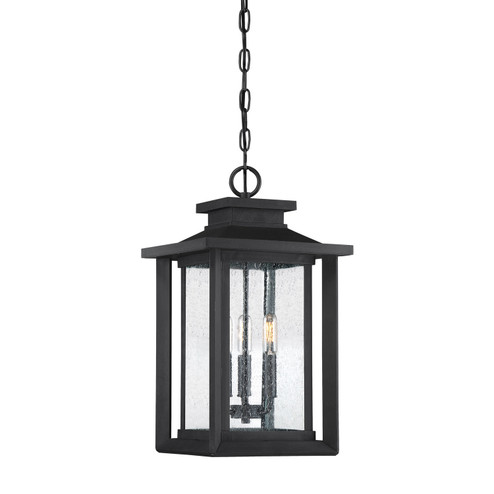 Wakefield Three Light Outdoor Hanging Lantern in Earth Black (10|WKF1911EK)