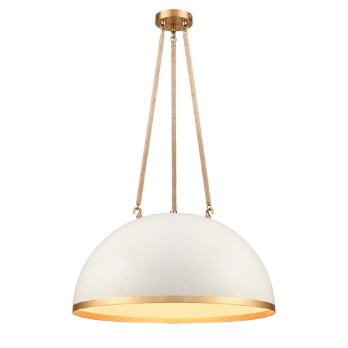 Downington Four Light Pendant in Satin Brass (45|47822/4)