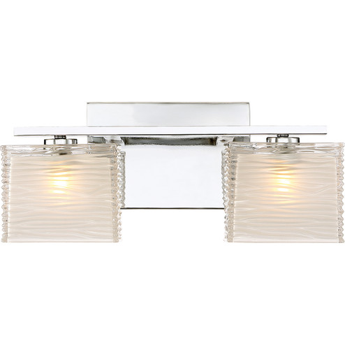 Westcap Two Light Bath Fixture in Polished Chrome (10|WCP8602C) Westcap Two Light Bath Fixture in Polished Chrome (10|WCP8602C)
