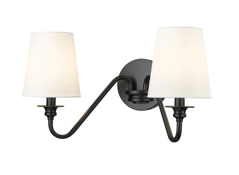 Gianna Two Light Wall Sconce in Matte Black (224|7509-2S-MB)