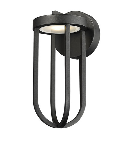 Leland LED Outdoor Wall Mount in Sand Black (224|5005S-BK-LED)
