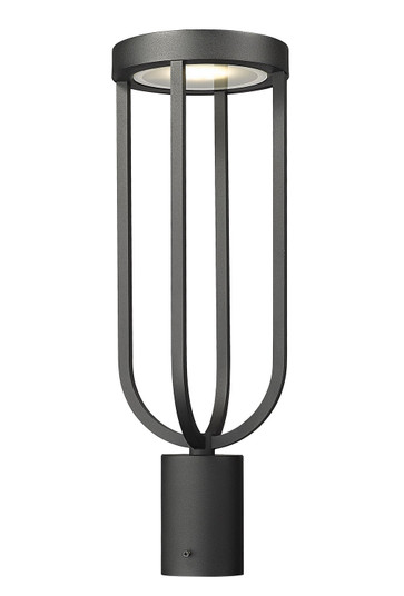 Leland LED Outdoor Post Moun Fixture in Sand Black (224|5005PHM-BK-LED)