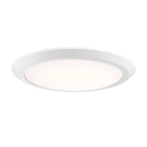 Verge LED Flush Mount in Matte White (10|VRG1616W)