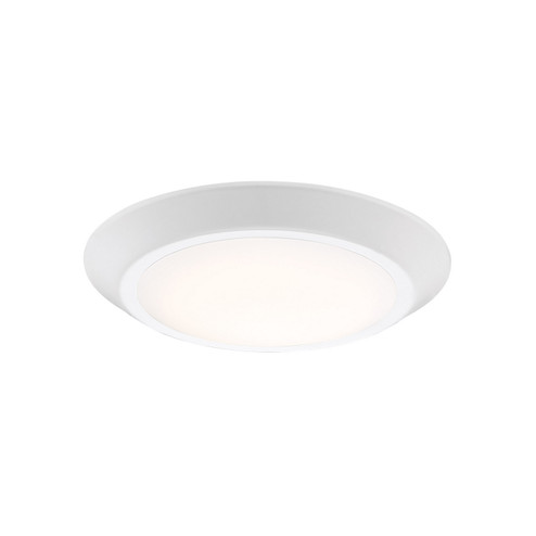 Verge LED Flush Mount in Matte White (10|VRG1608W)