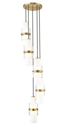 Cayden Five Light Chandelier in Modern Gold (224|1946P-5R-MGLD)