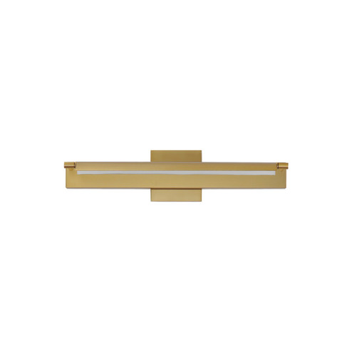 Bookkeeper LED Wall Sconce in Natural Aged Brass (86|E21392-NAB)