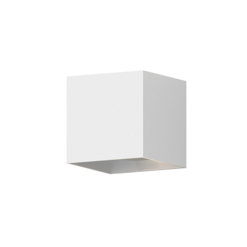 Qube LED Wall Sconce in Textured White (69|7522.98)