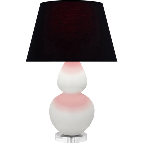 Double Gourd One Light Table Lamp in Matte Lily Glazed Ceramic w/Lucite Base (165|MLY62K)