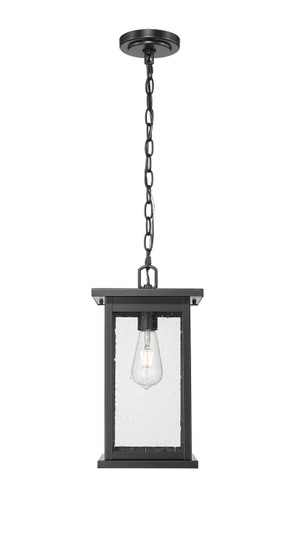 Bowton One Light Outdoor Hanging Lantern in Powder Coated Black (59|4125-PBK)