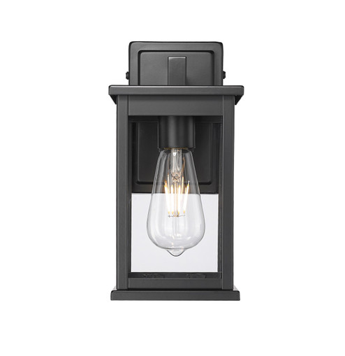 Bowton II One Light Outdoor Wall Sconce in Powder Coated Black (59|4112-PBK)