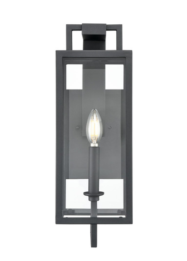 Lamont One Light Outdoor Wall Sconce in Textured Black (59|280001-TBK)