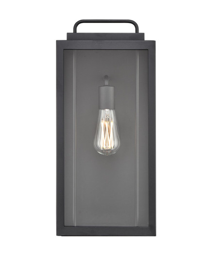 Gallatin One Light Outdoor Wall Sconce in Textured Black (59|260101-TBK)