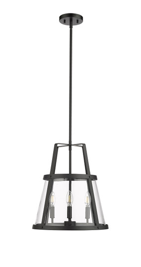 Edelweiss Four Light Pendant in Matte Black (59|13604-MB)