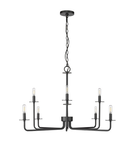 Marceline Eight Light Chandelier in Matte Black (59|12508-MB)