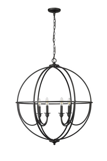 Artemis Six Light Chandelier in Matte Black (59|12306-MB)