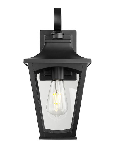 Curry One Light Outdoor Wall Sconce in Powder Coated Black (59|10911-PBK)