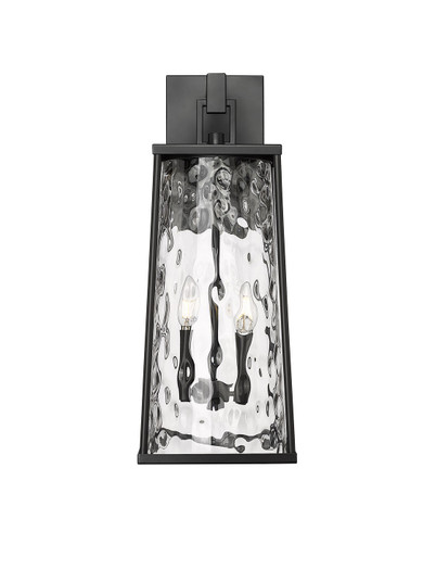 Dutton Two Light Outdoor Wall Sconce in Powder Coated Black (59|10602-PBK)