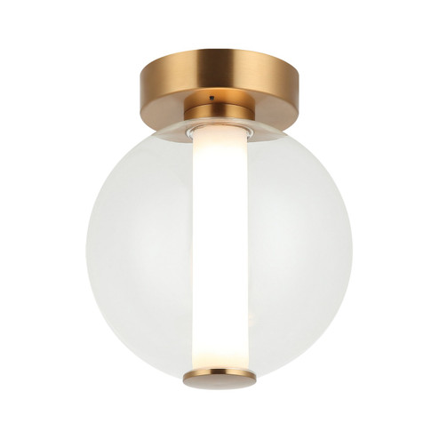 Belange LED Wall Sconce/Ceiling Mount in Aged Gold Brass (423|WX69611AGCL)