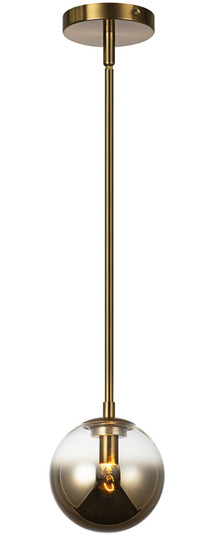 Averley One Light Pendant in Aged Gold Brass (423|C70701AGAG)