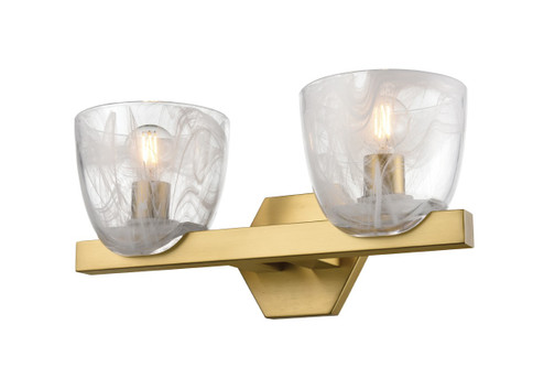 Chalice Two Light Vanity in Brass (214|DVP49822BR-MS)