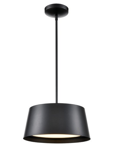 Drumline One Light Pendant in Black (214|DVP47720BK)