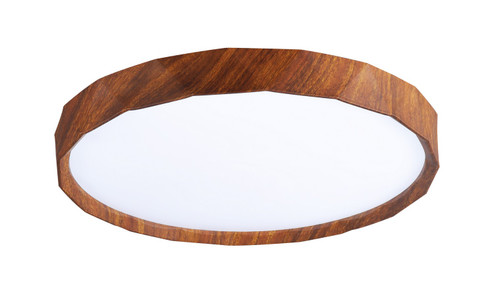 Dawson LED Flush Mount in Walnut (214|DVP44148WLN)