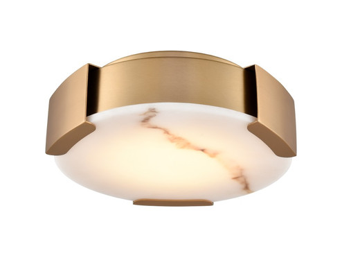 Petra LED Flush Mount in Brass (214|DVP42018BR-BFA)