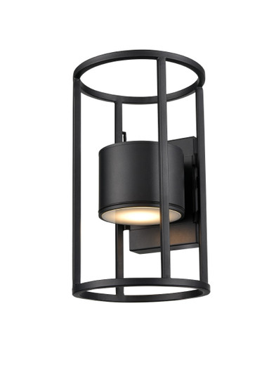 Starline One Light Outdoor Wall Sconce in Black (214|DVP22181BK)