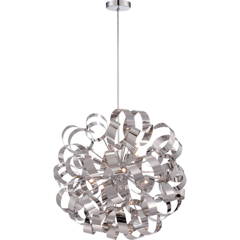 Ribbons 12 Light Pendant in Polished Chrome (10|RBN2823C)