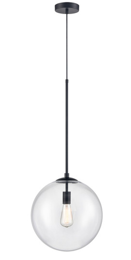 Delilah One Light Pendant in Black (192|HF4201-BK)