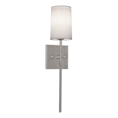 Rose One Light Wall Sconce in Satin Nickel (162|ROSS0420CBSN)