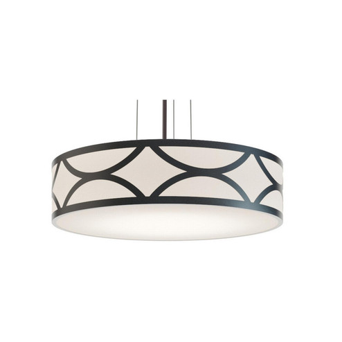 Lake LED Pendant in Black (162|LAKP24LAJUDBK)