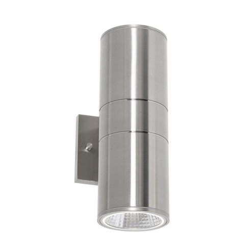 Everly LED Outdoor Wall Sconce in Satin Nickel (162|EVYW070418LAJMVSN)