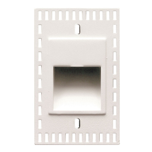 Led200 LED Step and Wall Light in White on Aluminum (34|WL-LED200TR-27-WT)