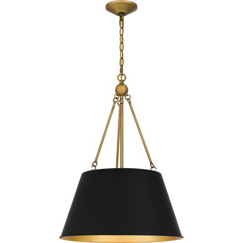 Quoizel Pendant Four Light Pendant in Matte Black (10|QP5597MBK)