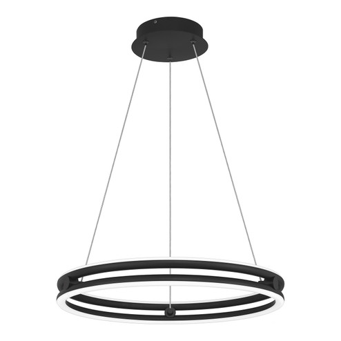 Graves LED Pendant in Matte Black (10|PCGVS2820MBK)