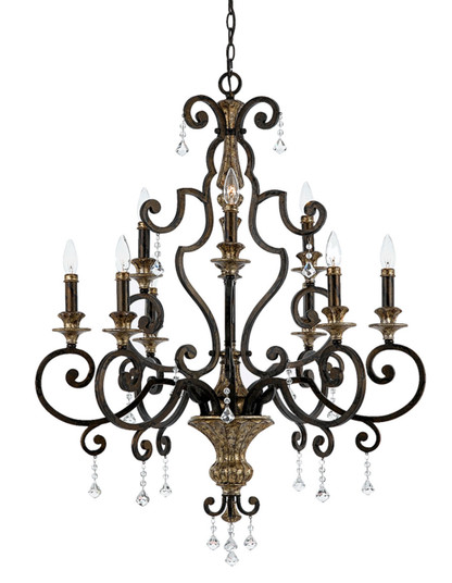 Marquette Nine Light Chandelier in Heirloom (10|MQ5009HL)