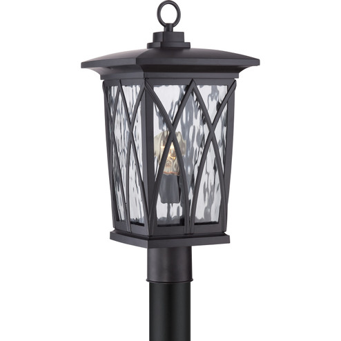 Grover One Light Outdoor Post Mount in Mystic Black (10|GVR9010K)